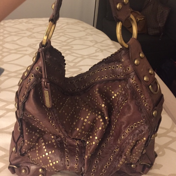 Isabella Fiore Studded Learher Bag!