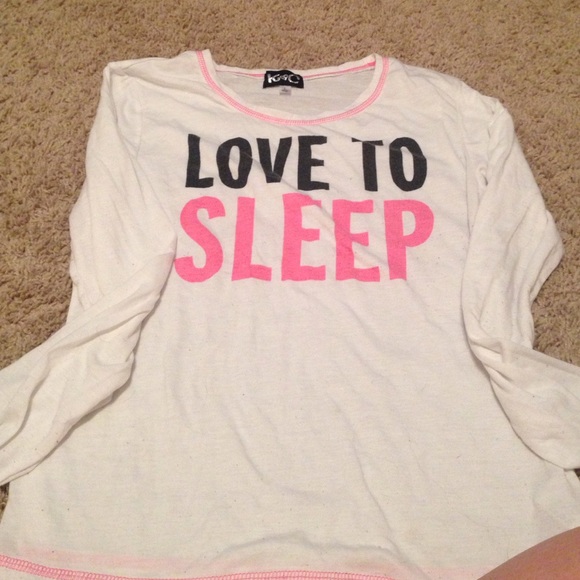 Love To Sleep sleep shirt