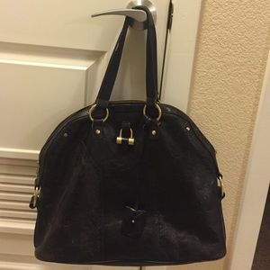 Yves Saint Laurent Muse handbag NOT good condition