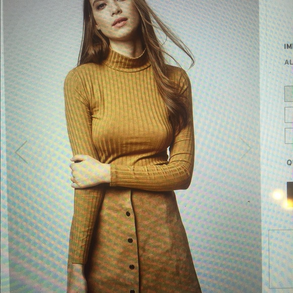 LIMITED TIME ONLY NWOT TopShop ribbed high neck