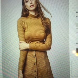 LIMITED TIME ONLY NWOT TopShop ribbed high neck