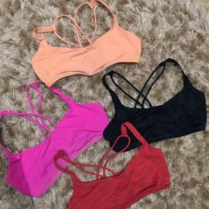 Four Lululemon sports bras!!!!