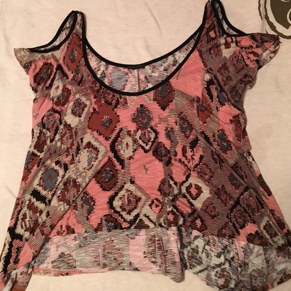 flowy Aztec shirt