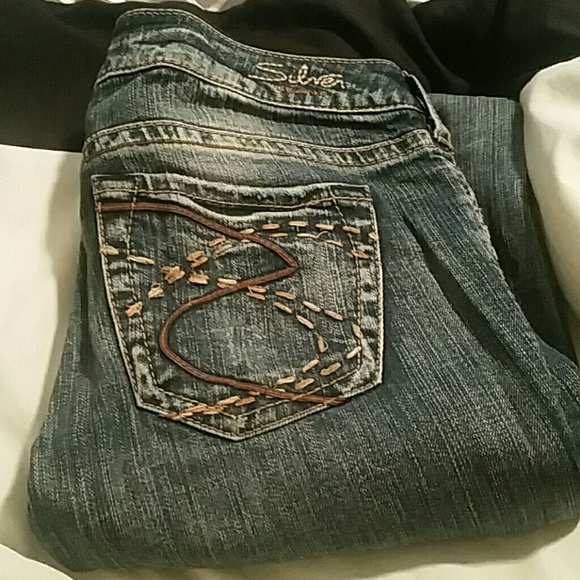 Silver jeans