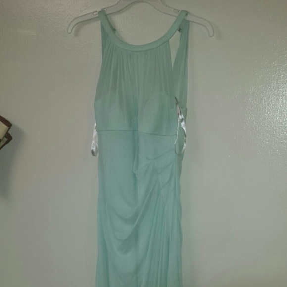 Mint bridesmaid dress
