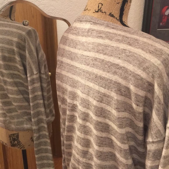 Loft Soft Striped Pullover Sweater - Picture 3 of 3