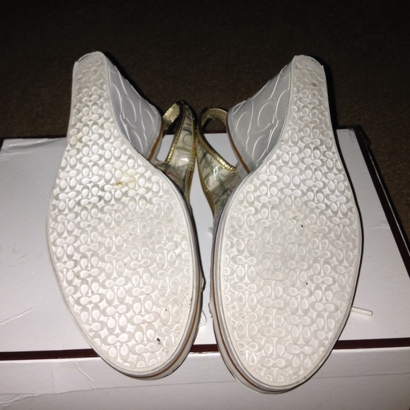 Coach Wedges - Picture 3 of 4