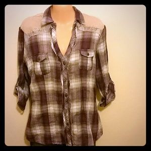 Plaid Shirt by F.A.N.G