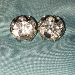 Juicy Couture sterling silver earrings.