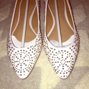NWT COACH Rory Studded flats