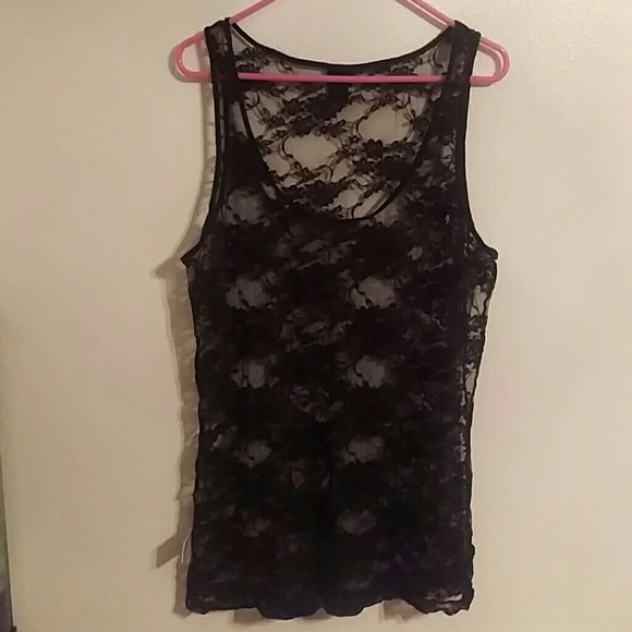 Lace tank