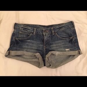 H&M denim shorts