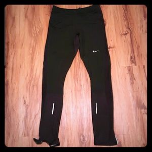 🚨1 DAY SALE 🚨nike dri fit black running pants
