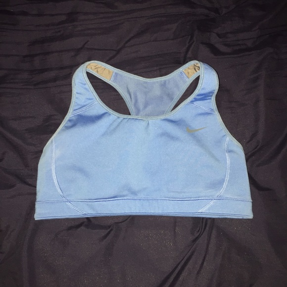 Blue Nike Sports Bra