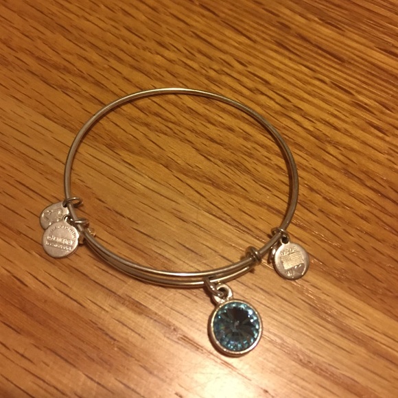 Alex and ani March birthstone (Aquamarine)