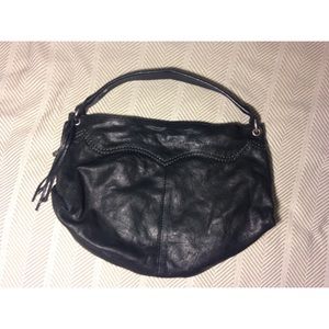 Lucky Brand leather western style shoulder bag