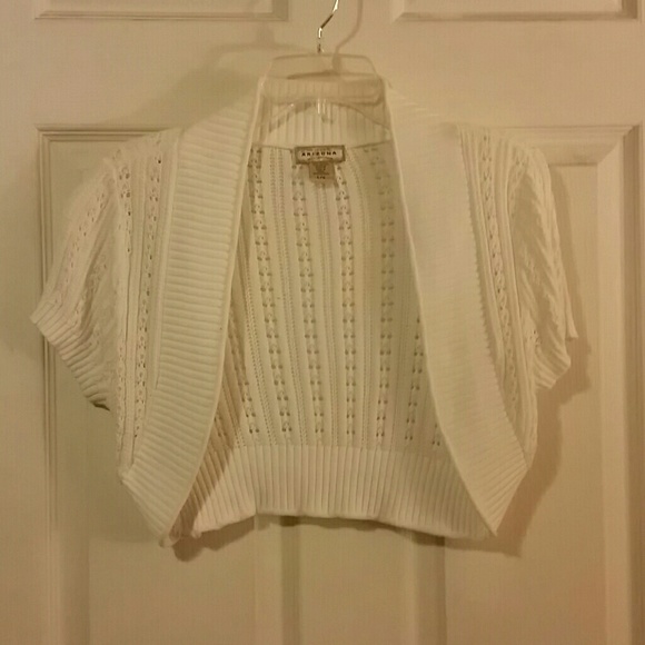 Simple White Shrug