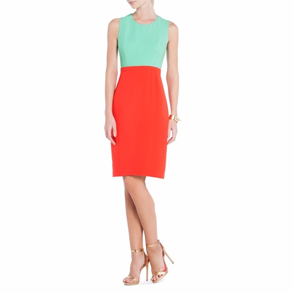 Blaire Color-Blocked Sheath Dress