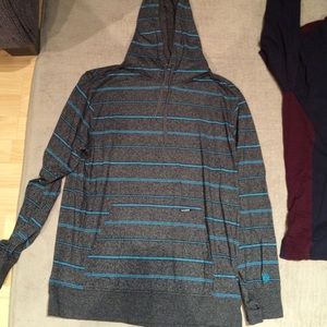 Really soft long sleeve with hood and pocket shirt