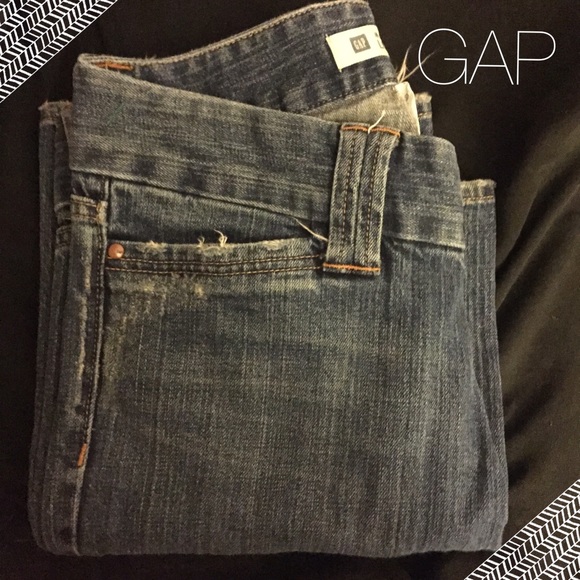 GAP low rise boot cut jeans