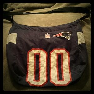 New England Patriots bag