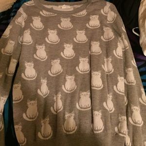 Cat sweatshirt