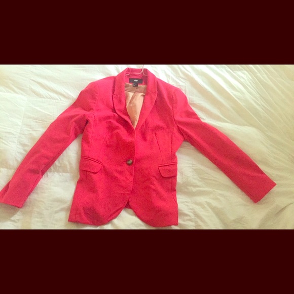 H&M Coral Blazer