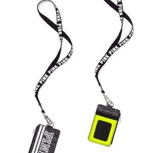 VS 'PINK' lanyard w/ID case.