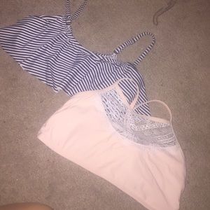 BUNDLE 2 bathing suit tops