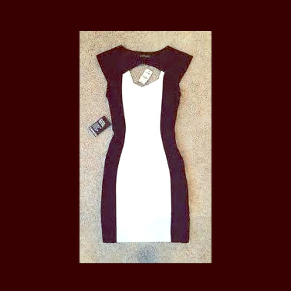 Black and white dress