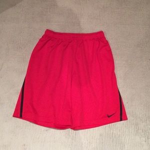 Brand new Red Nike sport shorts