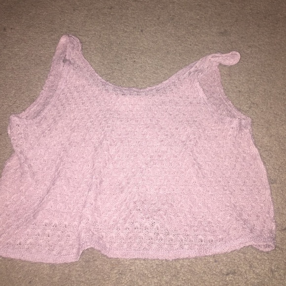 lace crop top