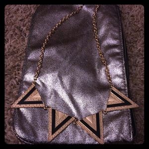 New Tribal Geometric Triangle Aztec Arrow Necklace