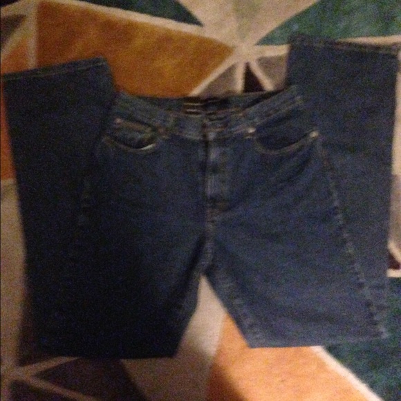 Calvin Klein indigo boot cut jeans