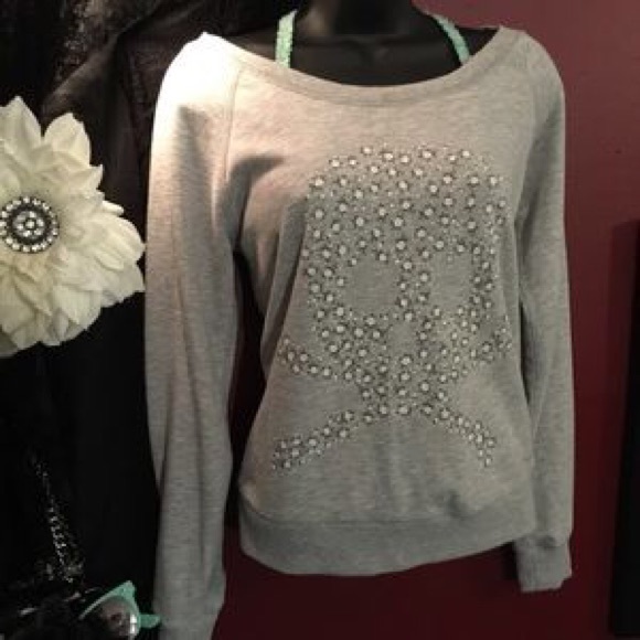 Floral Skull Sweater