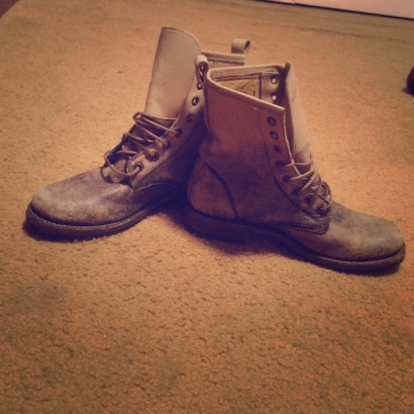 Ombré Leather Frye Boots!