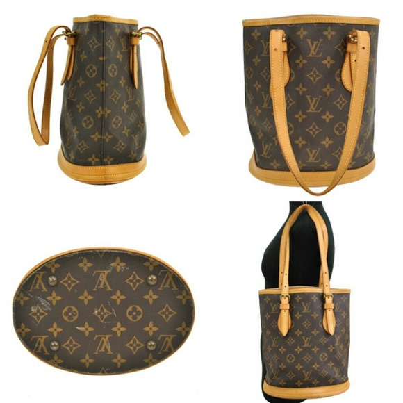 LOUIS VUITTON BUCKET PM SHOULDER BAG