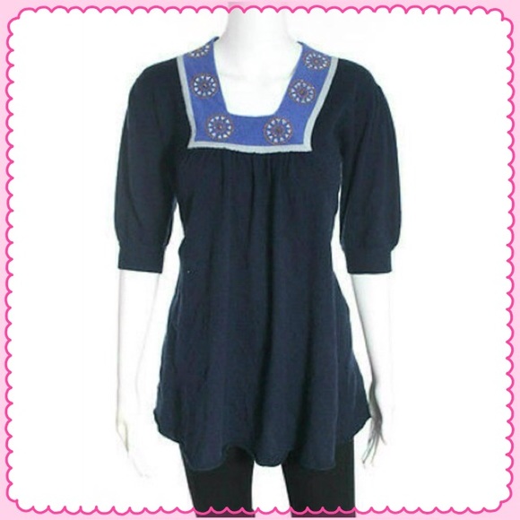AUTUMN CASHMERE JEWELED PULLOVER SWEATER