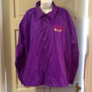 Purple Jacket with Queen Mom Embroidery