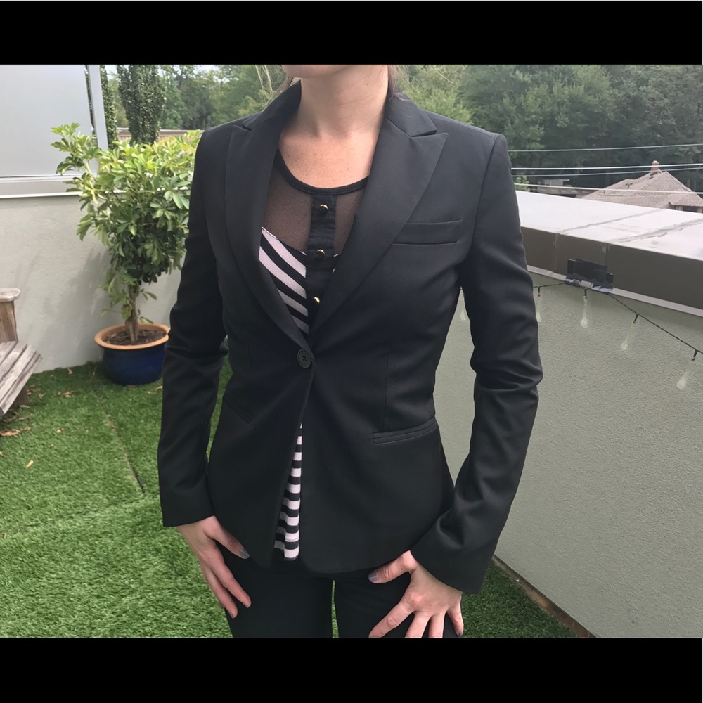 Black express suit jacket- very good condition