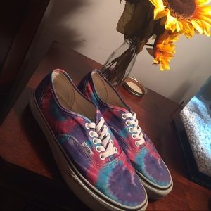 Tie dye vans
