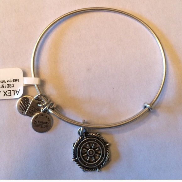 Alex and Ani Jewelry - ⚓️NWT Alex and Ani take the wheel bangle⚓️