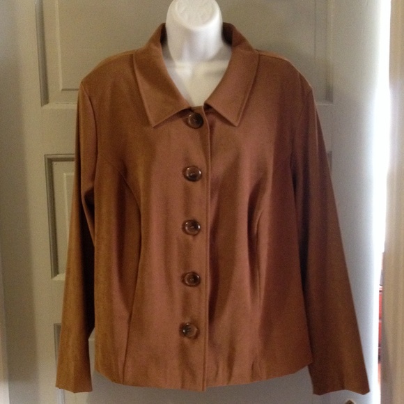Lovely Dark Tan Jacket/Over Shirt