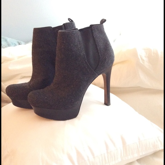 Wool booties