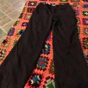 Loft Cocoa Wide Leg Dress Pants