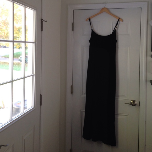 LAST CHANCE WILL BE DONATING/black velvet gown