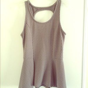 Gray tank top
