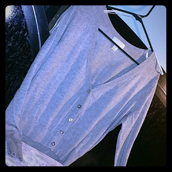 Forever 21+ Gray Cardigan
