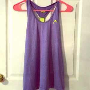 Medium Purple and green tank