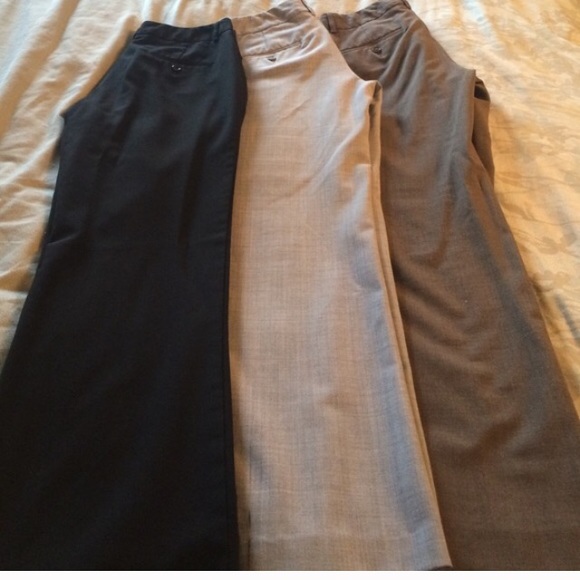 3 pairs of editor express pants